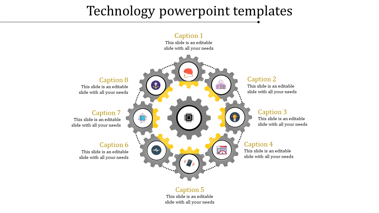 technology powerpoint templates-technology powerpoint templates-YELLOW